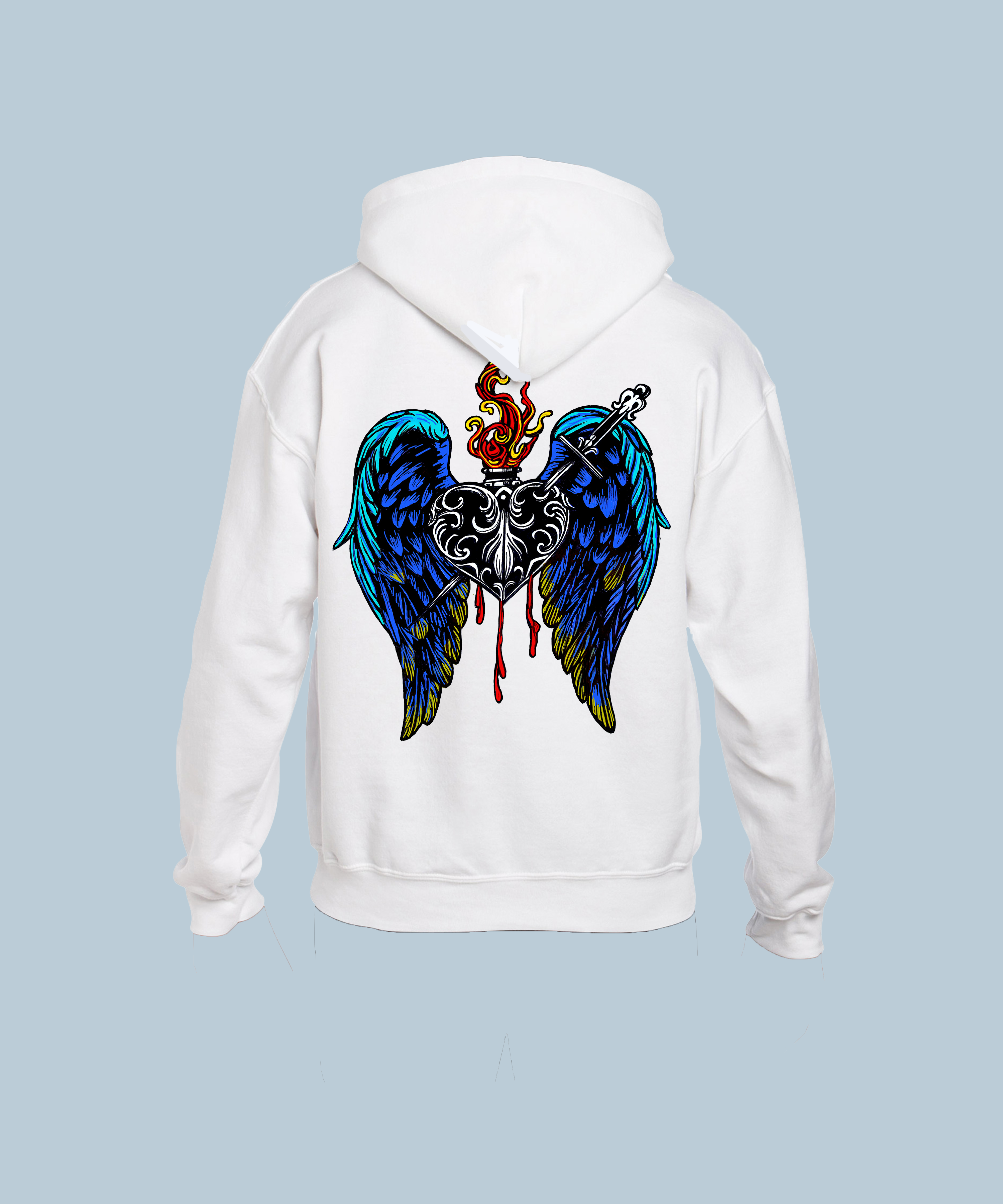 “Heart Dagger” Toxic love logo